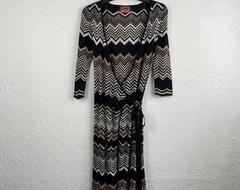 Women&#39;s Vintage Missoni Lindex Multicolor Long Dress size S