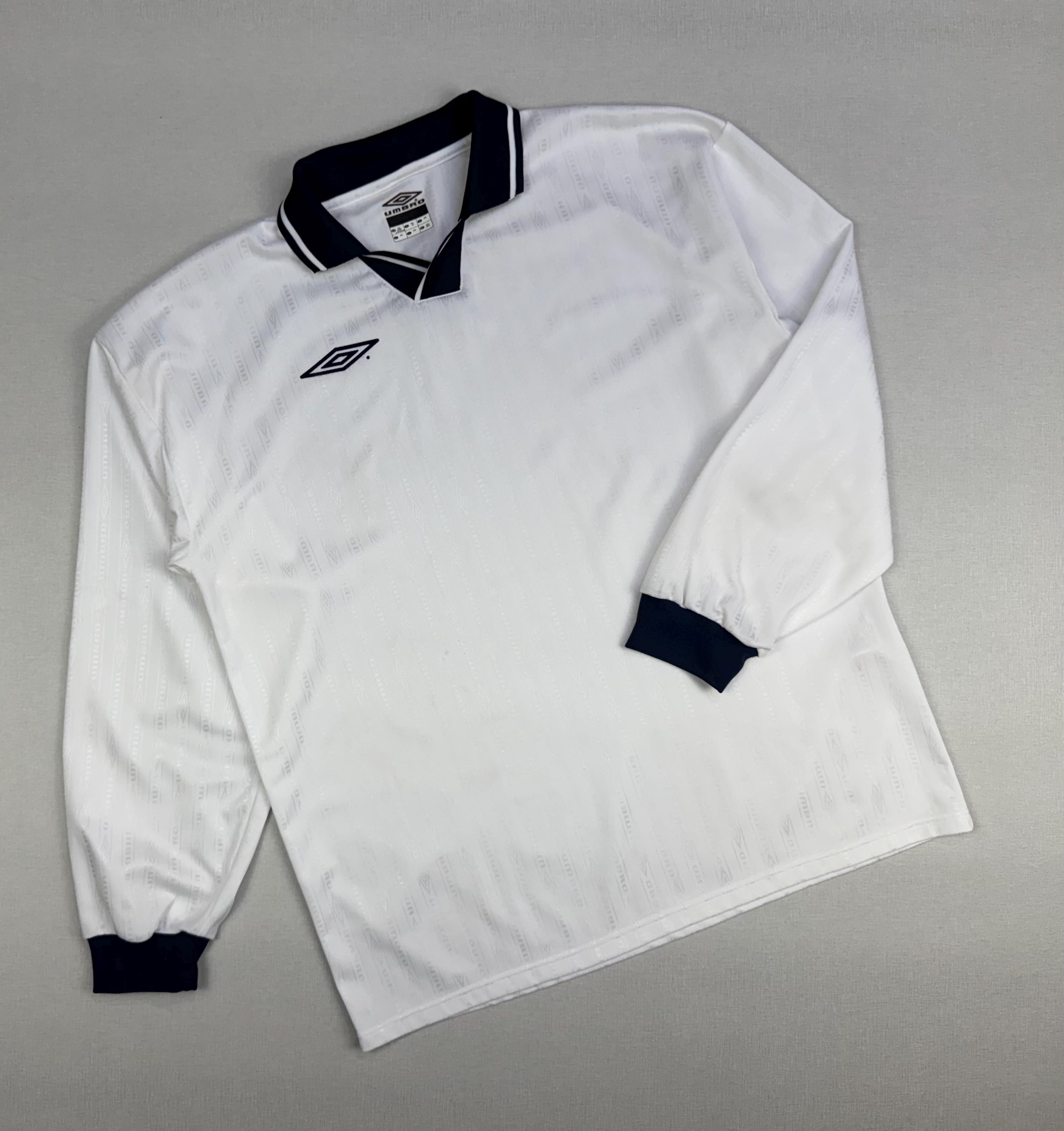 ☆UMBRO☆ NQ Panel Long Sleeve T-Shirt WhiteUQ111CRL21 UQ111 41M7OY7wQ3L._AC_.jpg
