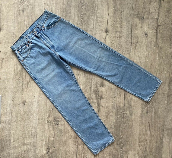 Mens Vintage Levis 521 Jeans Denim Pants Size W31L30 - Etsy
