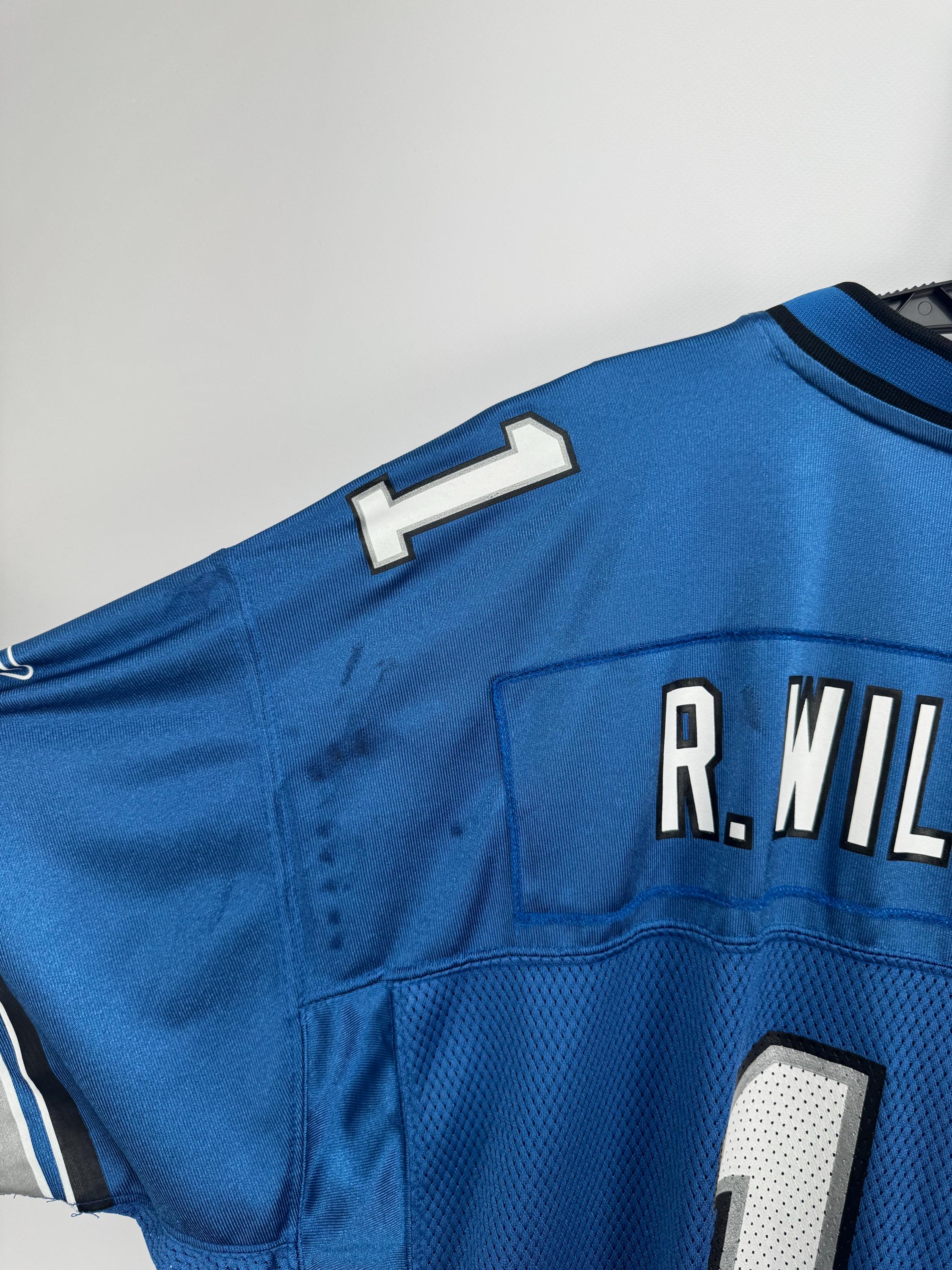 Reebok Detroit Lions #11 R Williams NFL Jersey Mens XL Blue on