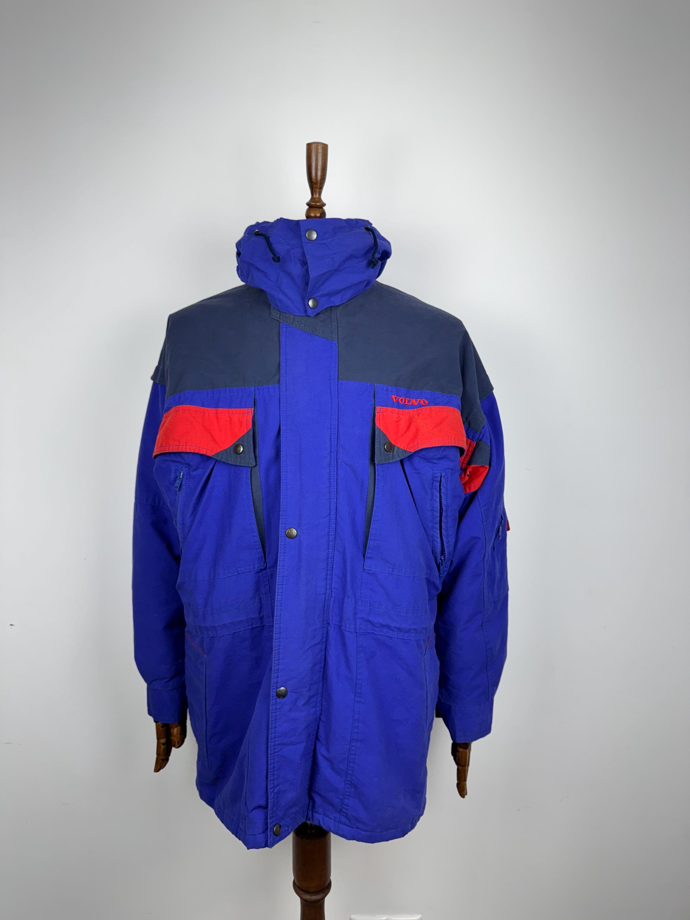 幻級超希少 ラフォン lafont Italy ヴィンテージ スキーウェア 太陽 Vintage 90s Volvo Collection Ski Jacket Blue Red Gorpcore Racing