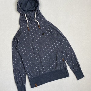 Womens Vintage Naketano Cotton Hoodie size M