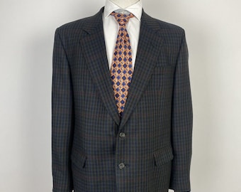 Men's Vintage DAKS Wool Two Piece Blazer size 44
