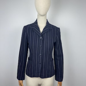 Damen Vintage Ralph Lauren Leinenjacke Größe 8