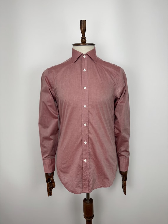 Gieves & Hawkes, Gieves & Hawkes London Men’s Cotton Shirt New Fit 15.5” 39cm Long Sleeve