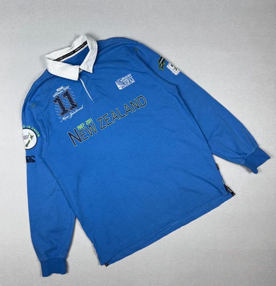 Rare Canterbury Rugby World Cup 2011 New Zealand Long Sleeve Shirt