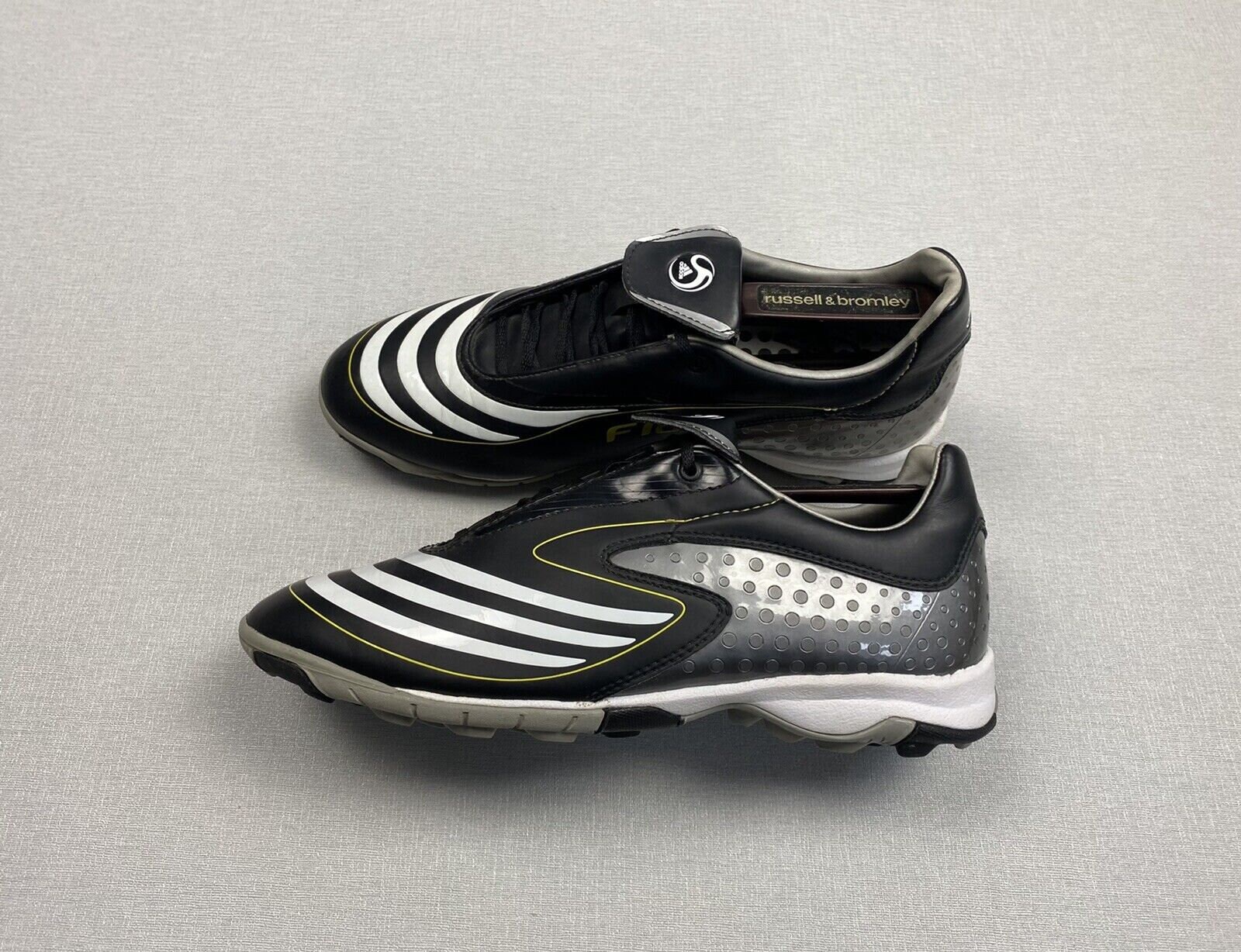 Adidias +F10 Cleats Men\'s 13 TRX Firmground Soccer Athletic Shoes Black & White Amazon.com | adidas Little Kid/Big Kid Telstar TRX Hard  main image 4