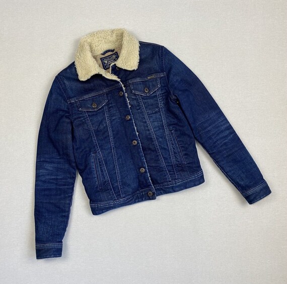Diesel sherpa denim jacket hotsell