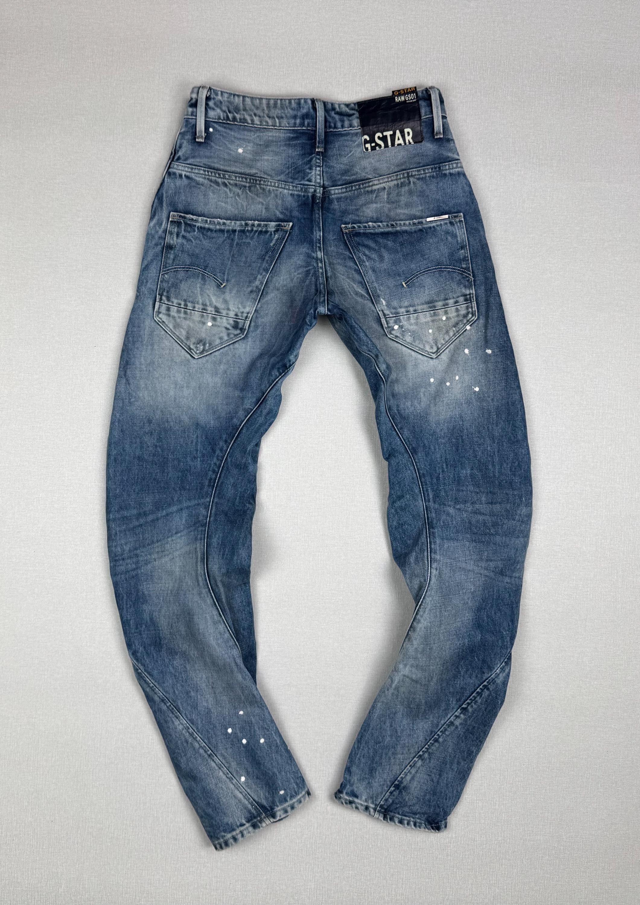 G star loose tapered jeans - Etsy Polska