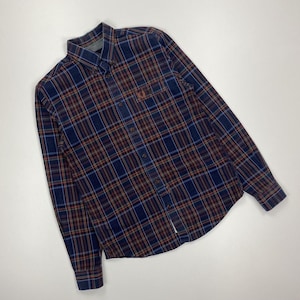 Mens Vintage Fred Perry Long Sleeve Button Down shirt size S