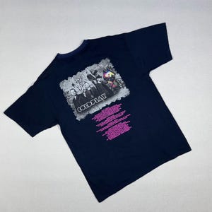 Herren Vintage Coldplay 2012 Tour T-Shirt Größe M