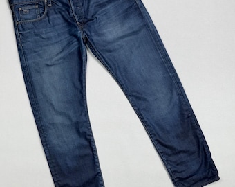Men’s Vintage G-Star RAW Jeans Raw 3301 Low Tapered Denim Pants size W38L32