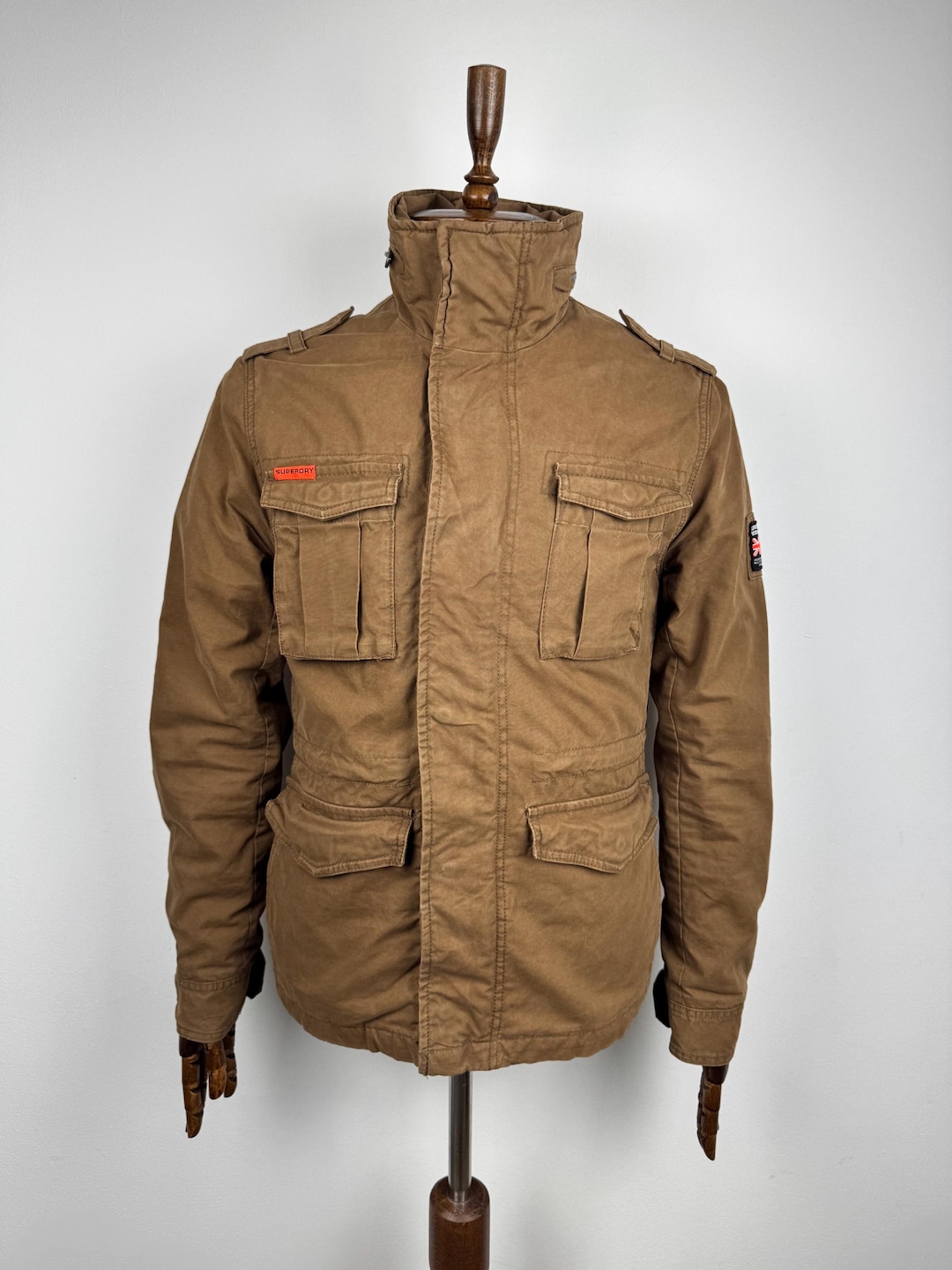 Superdry Rookie Edition Military Jacket Men's M Sherpa Lined Vintage ...