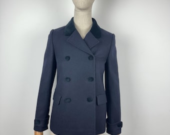Vintage Jack Wills lana guisante abrigo tamaño US 6