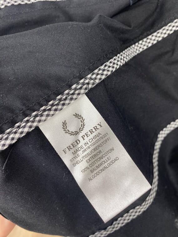 Fred perry trench coat deals