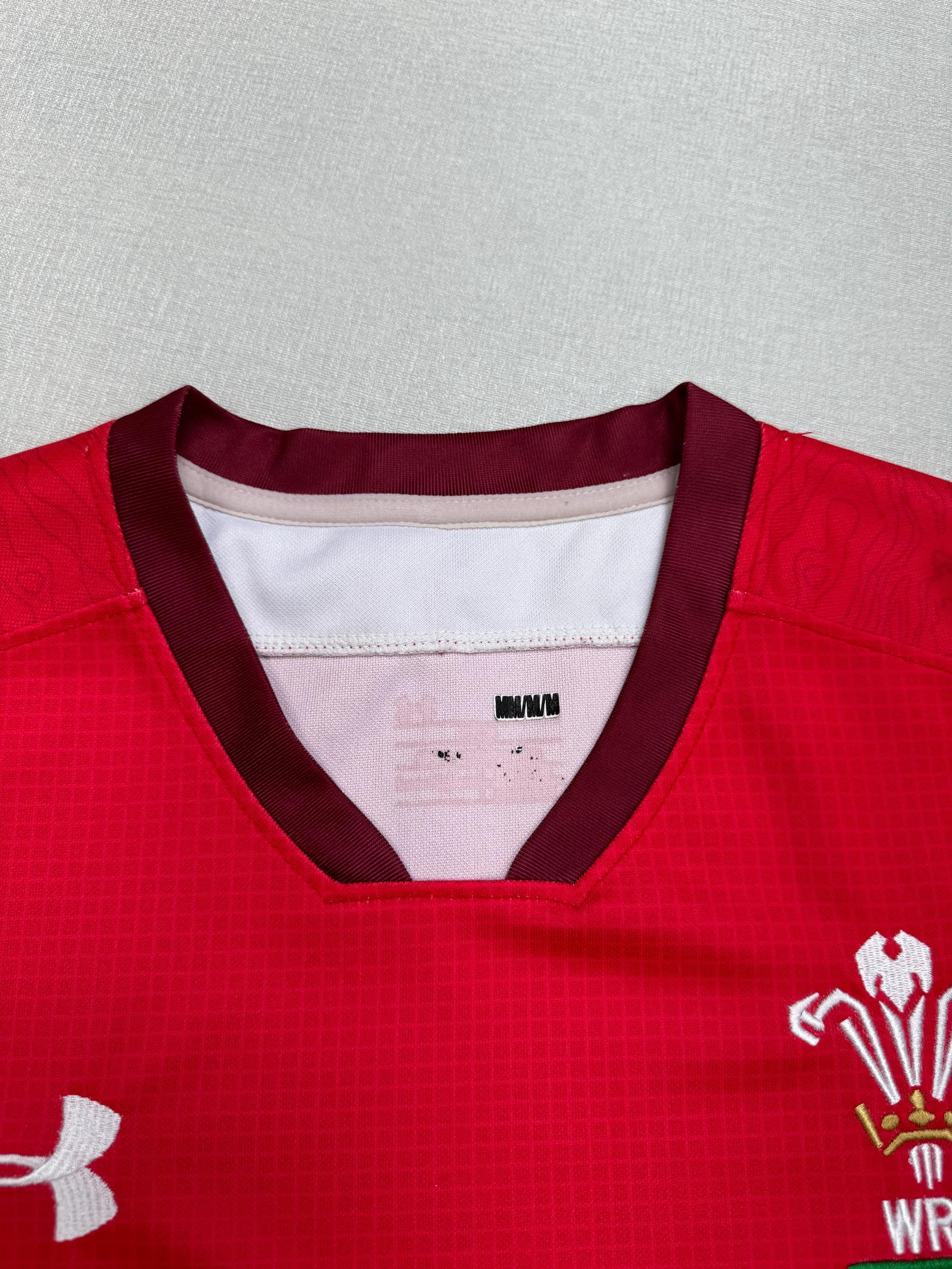 メンズ Under Armour ISUZU ウェールズ WRU ラグビー ジャージ シャツ