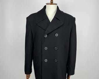 ポロ ラルフローレン ピーコート ジャケット ブラック ネイビー ダブル