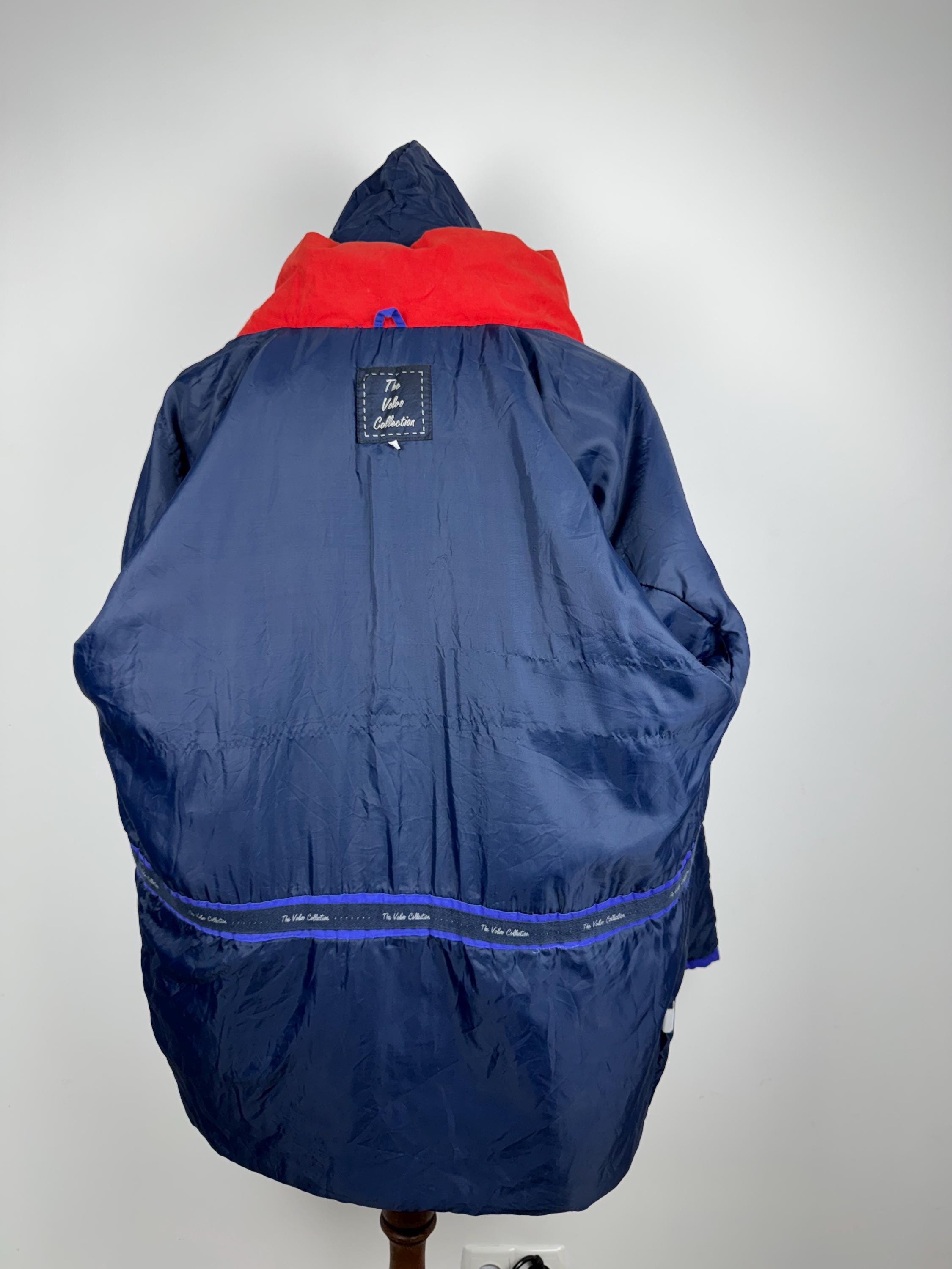 Vintage 90s Volvo Collection Ski Jacket Blue Red Gorpcore Racing