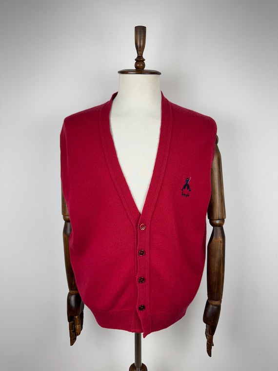 Pringle of Scotland, Men’s Vintage Pringle Of Scotland Vest Wool Sweater size L