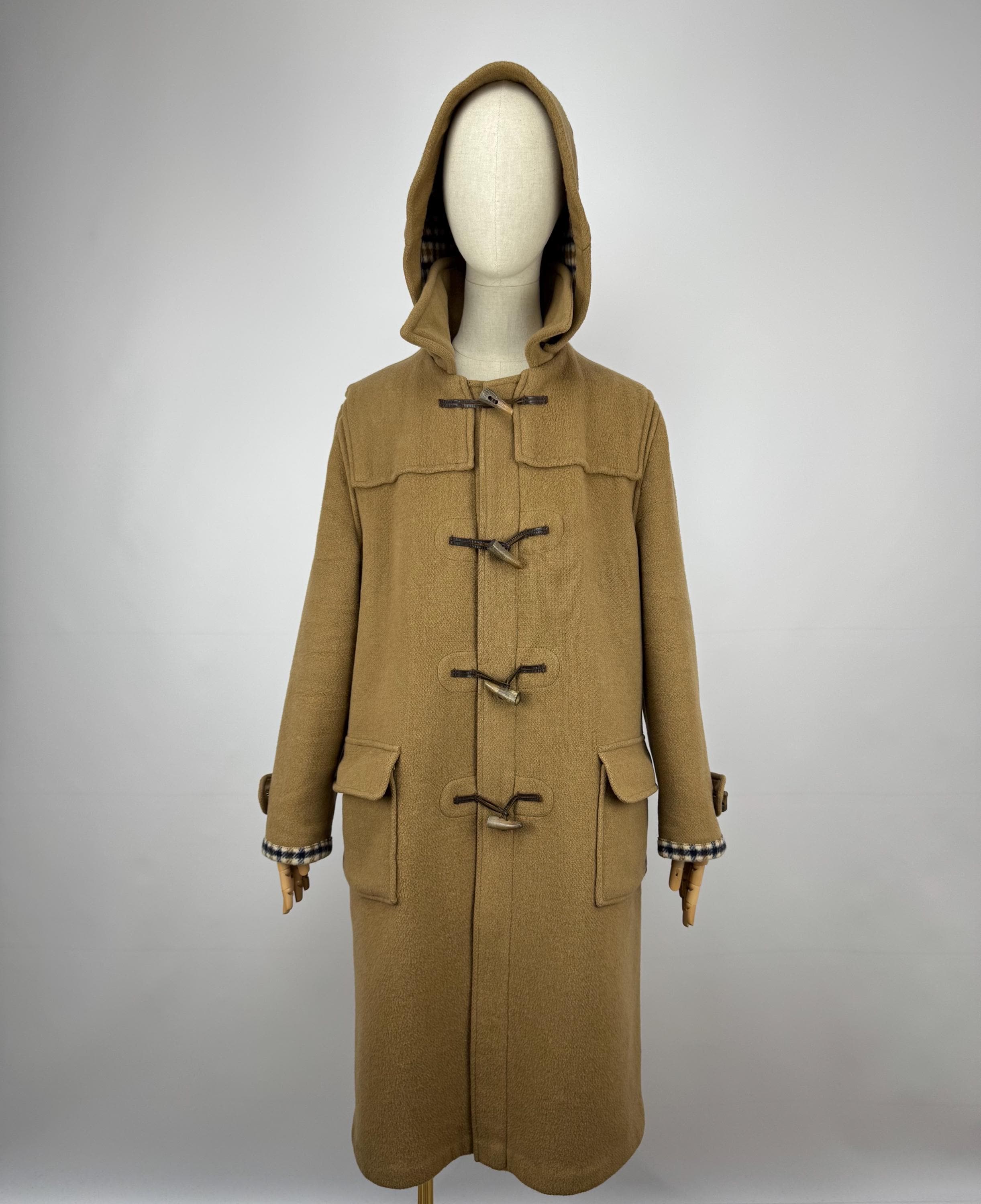 美品 Aquascutum COAT made in ENGLAND CAMEL Vintage Aquascutum