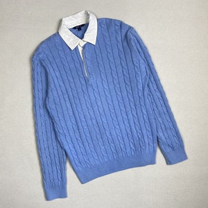 Mens GANT Rugby Knit Sweater size L