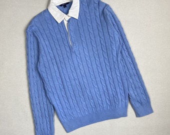Mens GANT Rugby Knit Sweater size L