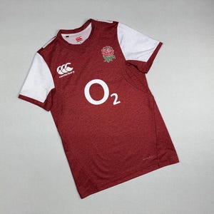 Men&#39;s Canterbury England Rugby Jersey T-Shirt size S