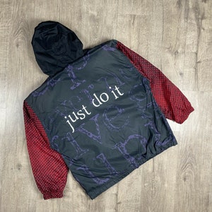 Herren Vintage Nike Just Do It Big Logo Full zip Jacke Gr. M