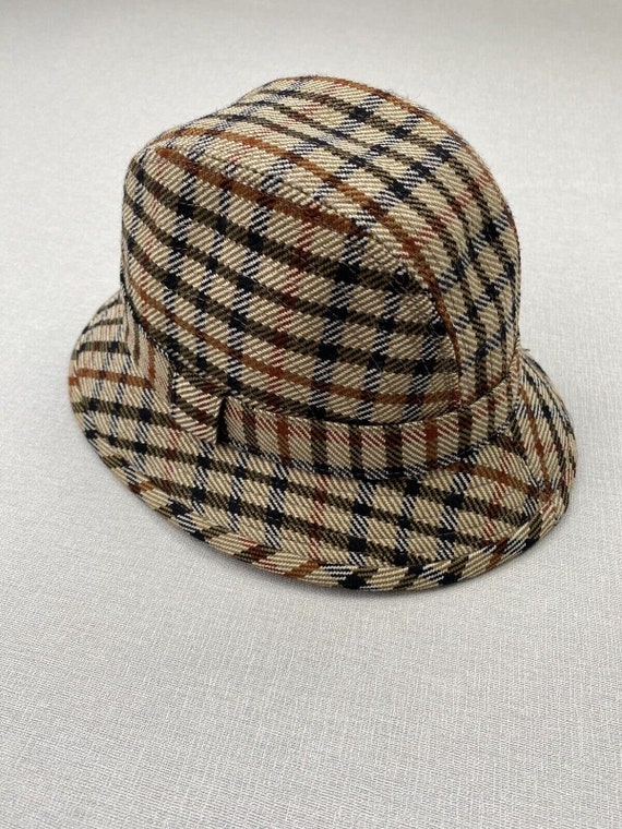 Vintage Daks England Bucket Hat Plaid size SML