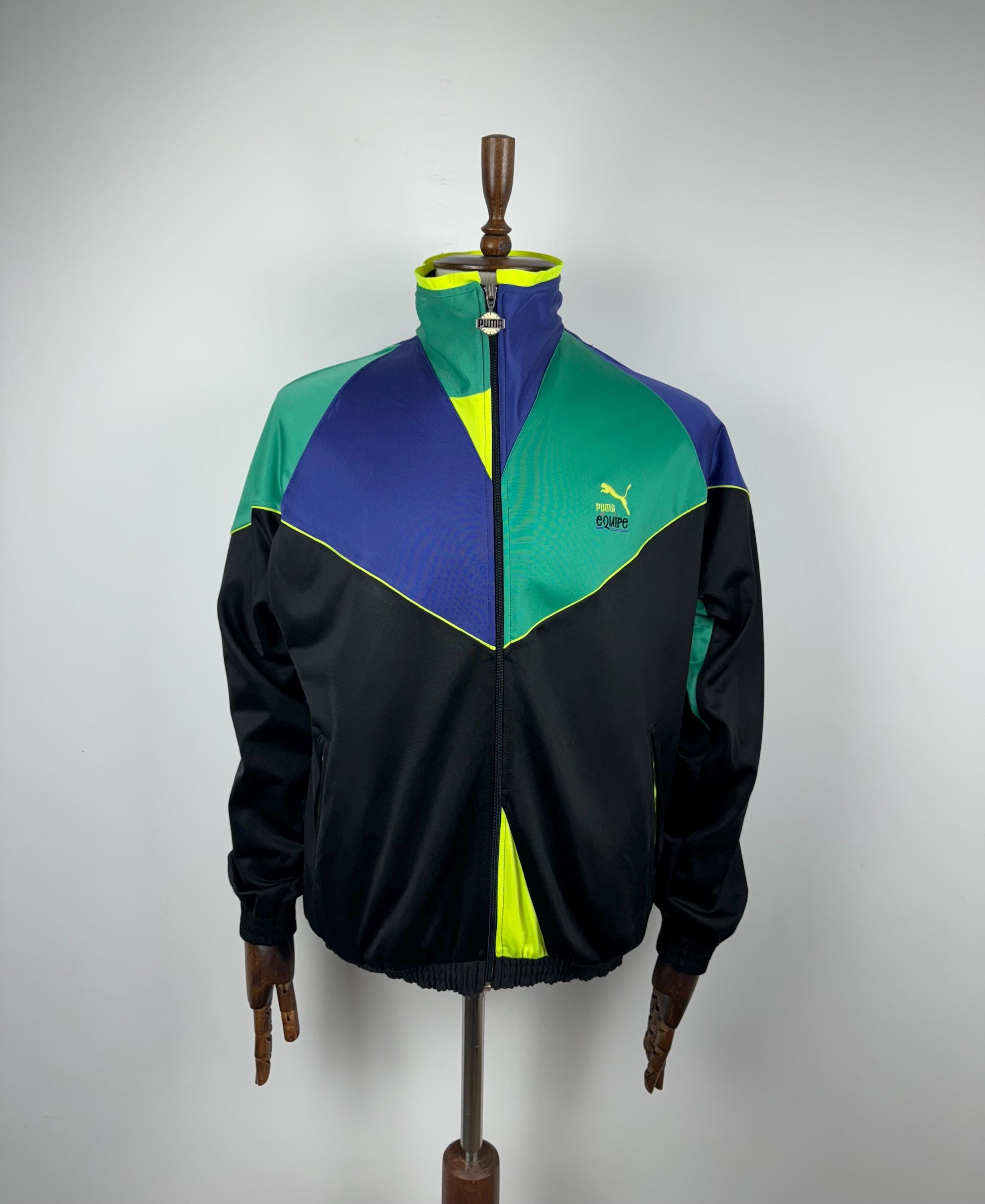 メンズ ヴィンテージ 90 ' プーマ エキップ レトロ トラック