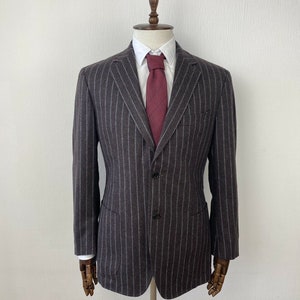 Mens Vintage Suitsupply Wool Two Piece Blazer size 50