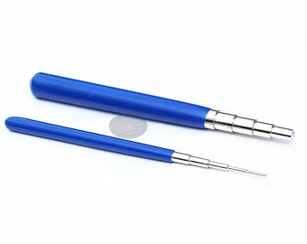 Stepped Wire Wrapping Looping Mandrels Tool Set 2pcs and 10 Sizes Small and Large Jump Ring Wire Wrapping Jewelry Tool Beading Ring