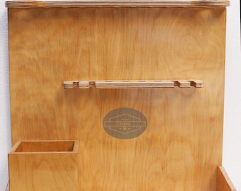 Leathercraft Deluxe Tool & Knife Storage Rack Holder and Organiser Tower OrganizerTools Display Holder