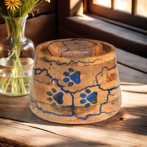 Apple Urn for pets Dog urn Cat urn Pets ashes Small pet urn Large urn for pets ashes Cremation urn wooden urn for pets Personalized Wood urn