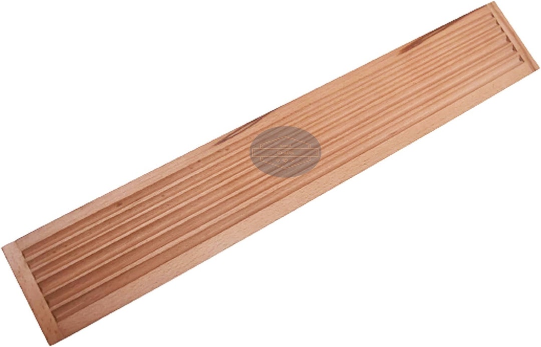 Craftworks 22 X 4 Wooden Bead Stringing Sorting Measuring Tray Board 6