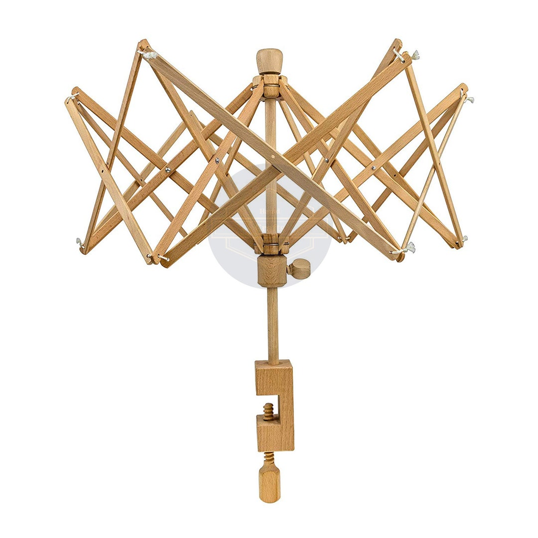 Wooden Yarn Winder Swift Umbrella Knitting Umbrella Swift Etsy
