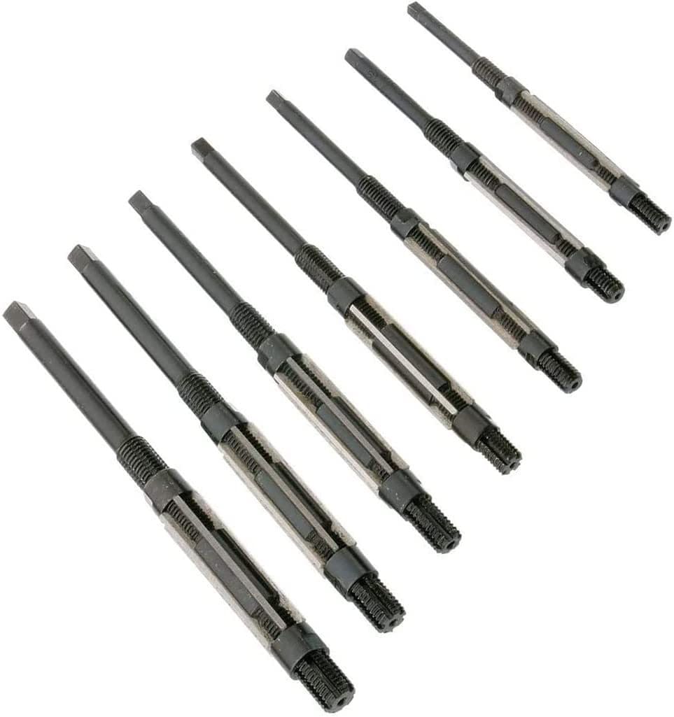 New Expanding Adjustable Hand Reamer Tool 8 Pcs Set 15/32 1.1/166