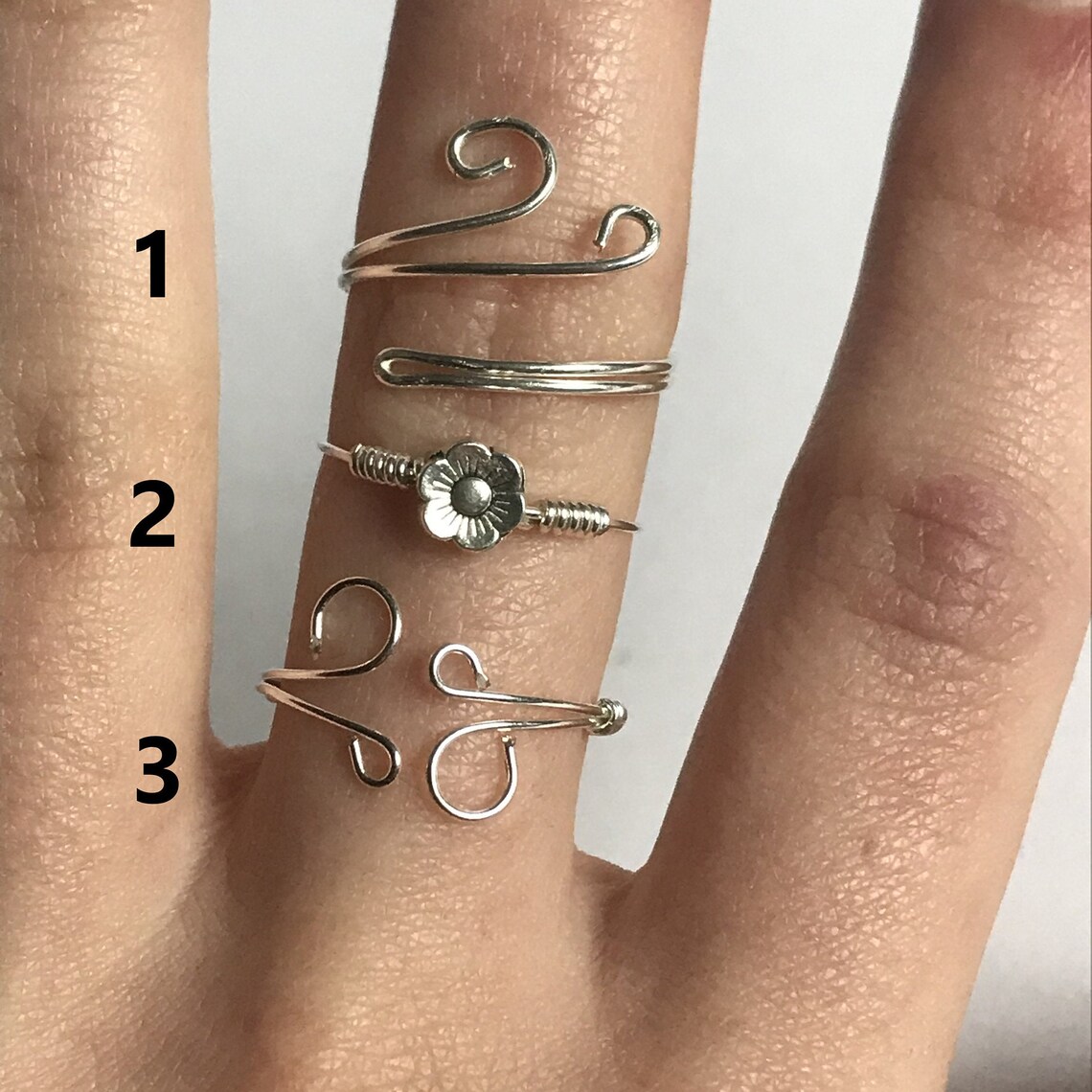 Wire Rings Etsy