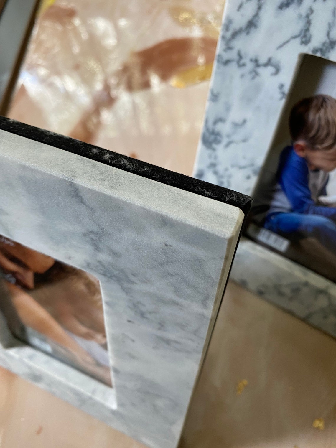 Natural Marble Picture Frames Etsy