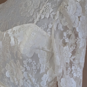 1980's Vintage Wedding Dress
