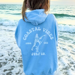 Surf Coastal Zip Hoodie main image 1