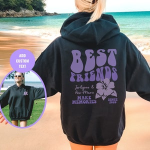 Bff Hoodie Bestie Hoodie Your My Person Best Friend Sweatshirts Gift for Friend Group Cute Matching Gifts Cute Hoodies for Friends Etsy