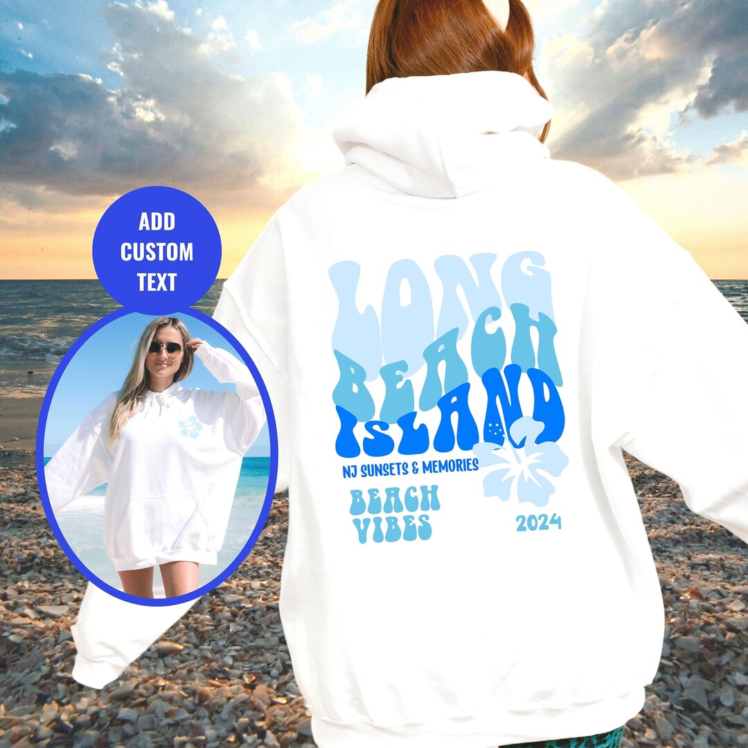 Prism X Large Lemonade Navy Long Beach Hoodie