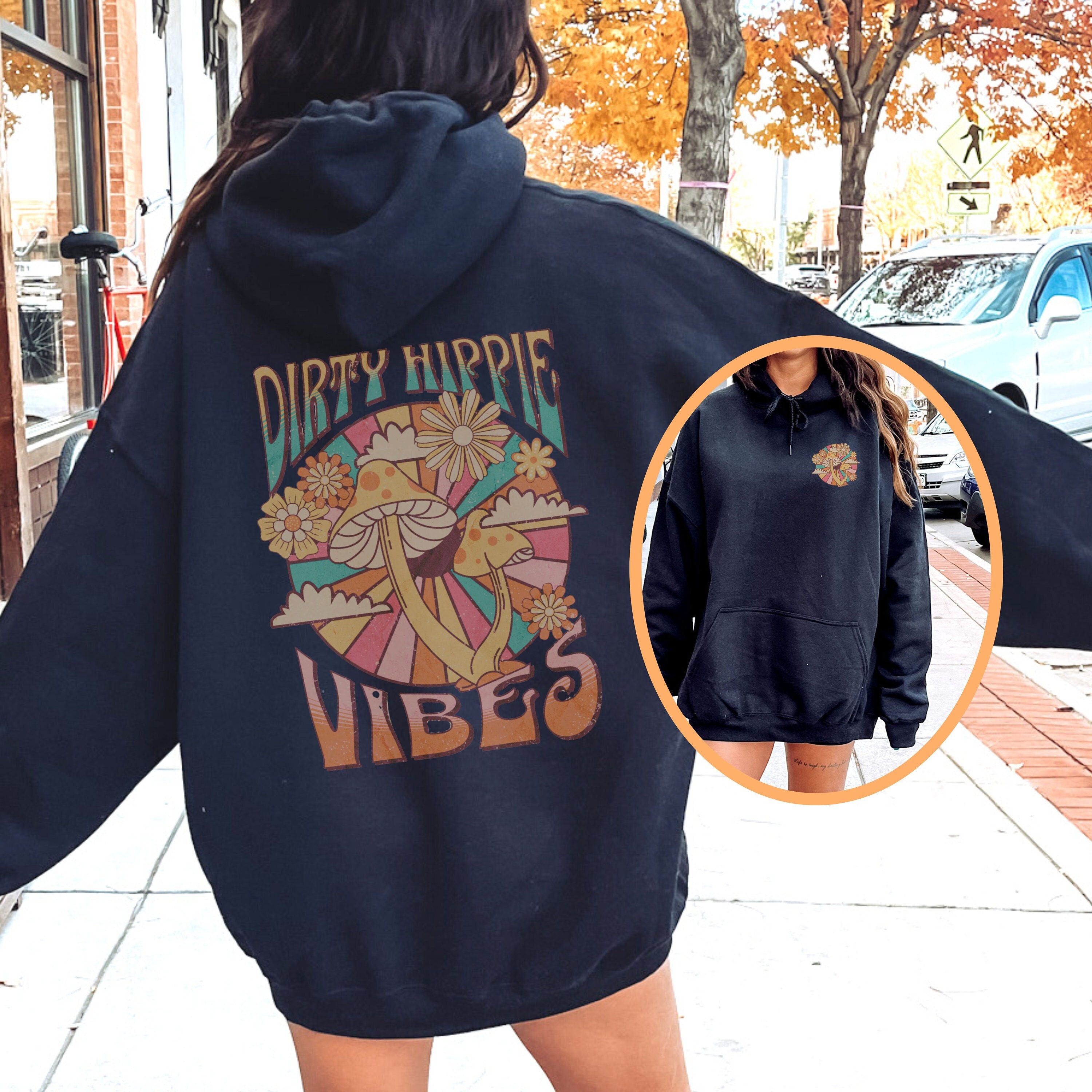 Dirty top hippie sweatshirt