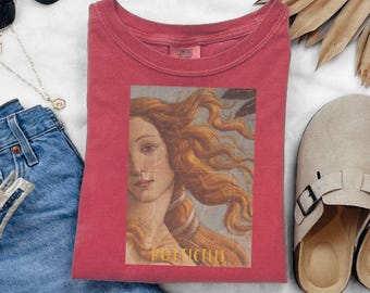 Birth of Venus Comfort Colors Shirt: Renaissance Art Tee