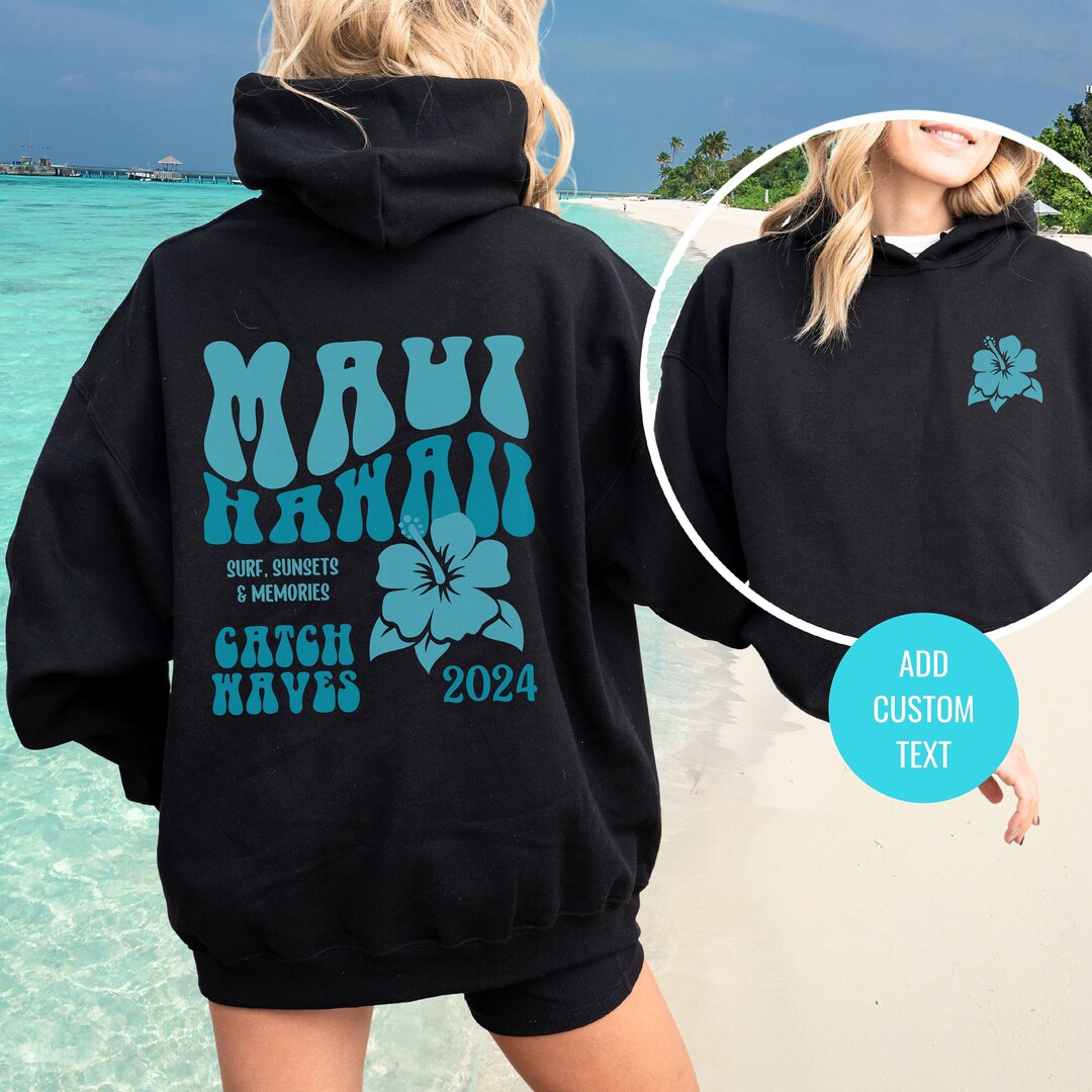 Hawaiian Golden Pineapple Edm Print Women's Hoodie