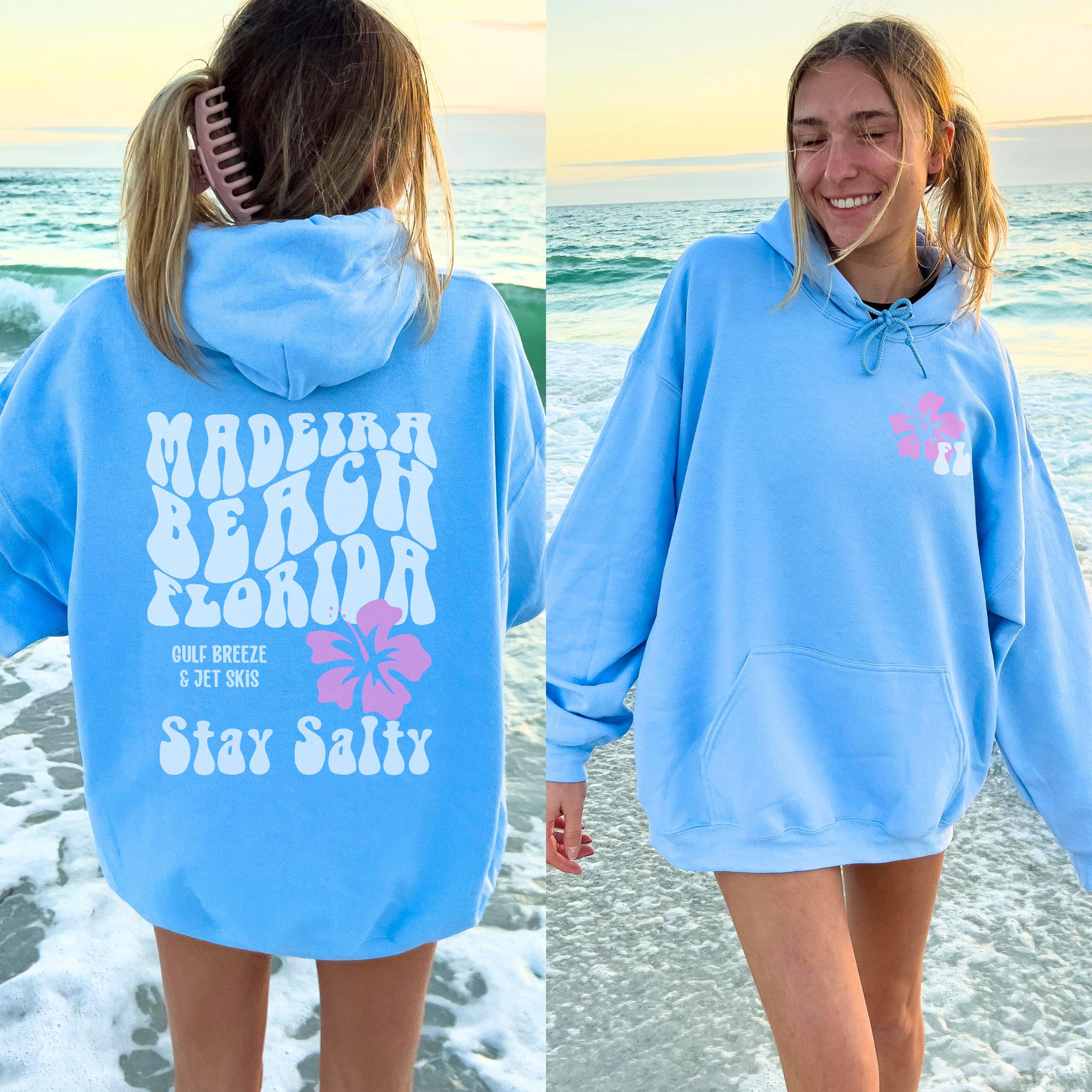 Madeira Beach Florida Hoodie: Trendy Oversized Sweatshirt - Etsy