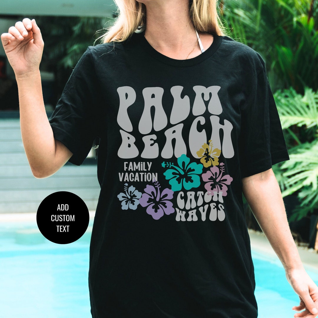 Catalina Coast Palm Boyfriend Beach Shirt