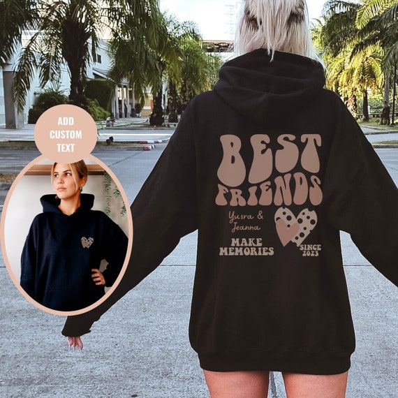 Gift for Best Friends, Bff Hoodie, Bestie Hoodie, Your My Person, Best  Friend Sweatshirts, Cute Matching Gifts, Best Friend Club Hoodie - Etsy