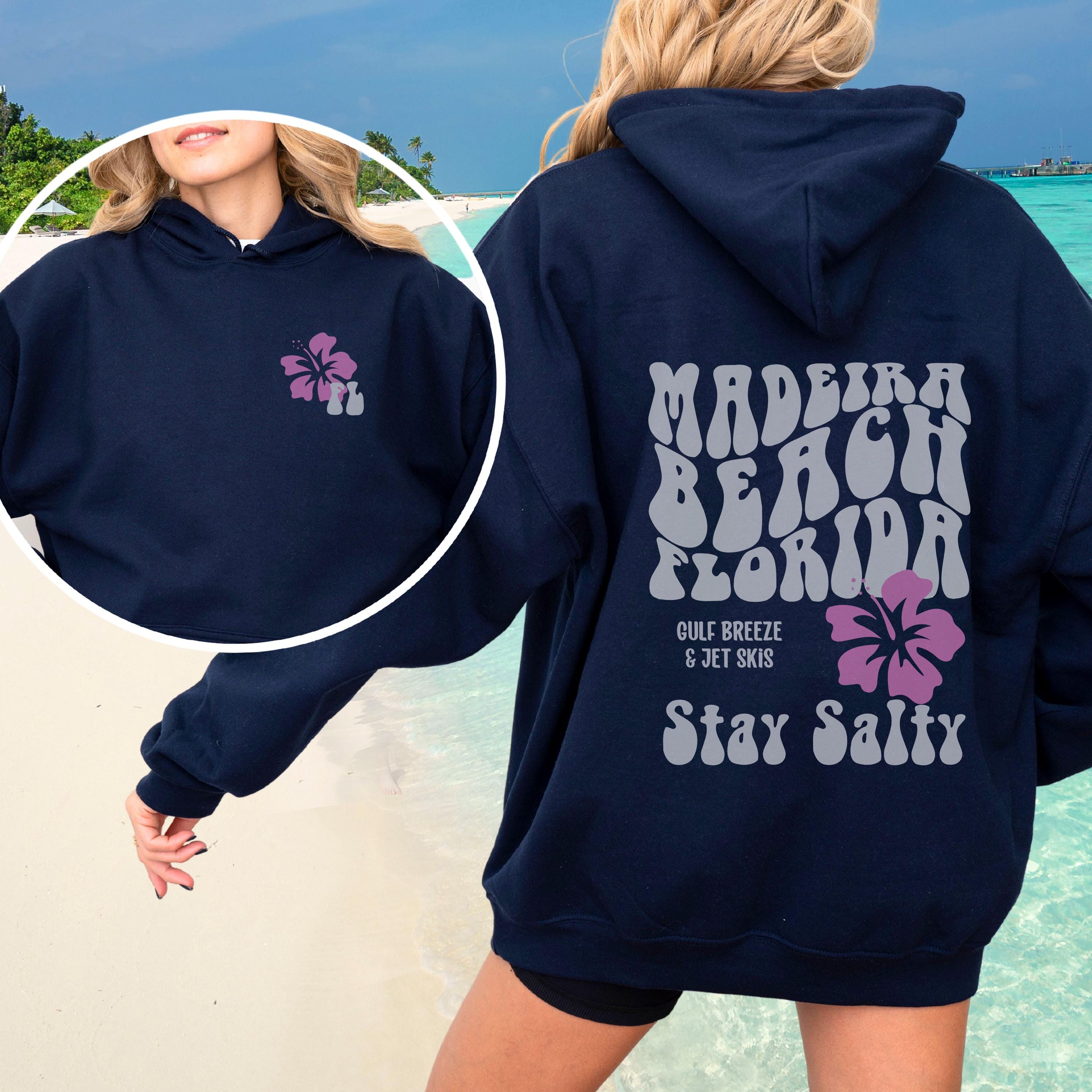 Madeira Beach Florida Hoodie: Trendy Oversized Sweatshirt - Etsy